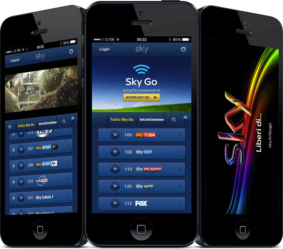 Sky Go iOS Concept